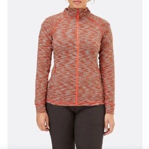 Rab Maze Hoody in Red Grapefruit